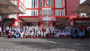 Tingkatkan Kompetensi Relawan Muda : PMI Kabupaten Paniai Gelar Ujian Kecakapan PMR PMI se-paniai